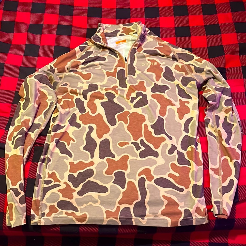 Orvis Dri Release Quarter Zip Size (S)